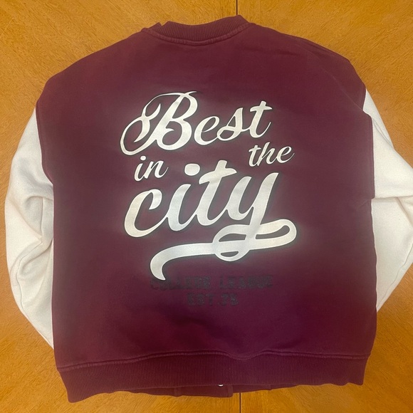 Zara New York Varsity Jacket "Best In The City" *Excellent Cond* Size Kids 12 - Picture 9 of 11